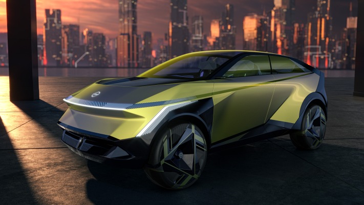 Nissan Hyper Urban Concept 2023. Desktop wallpaper