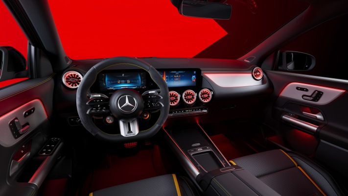 Mercedes-AMG GLA 45 S 4MATIC+ 2024. Desktop wallpaper