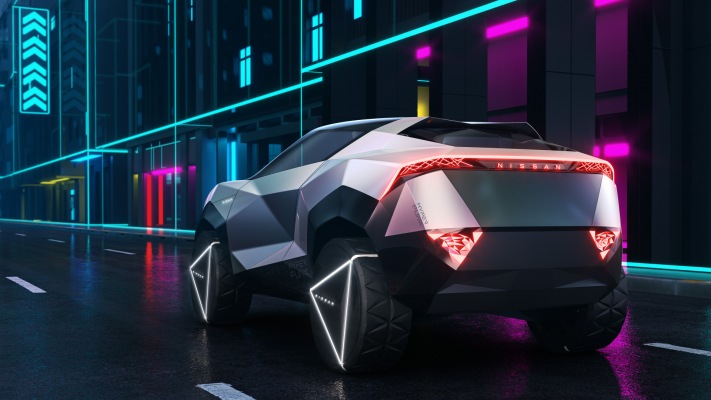 Nissan Hyper Punk Concept 2023. Desktop wallpaper