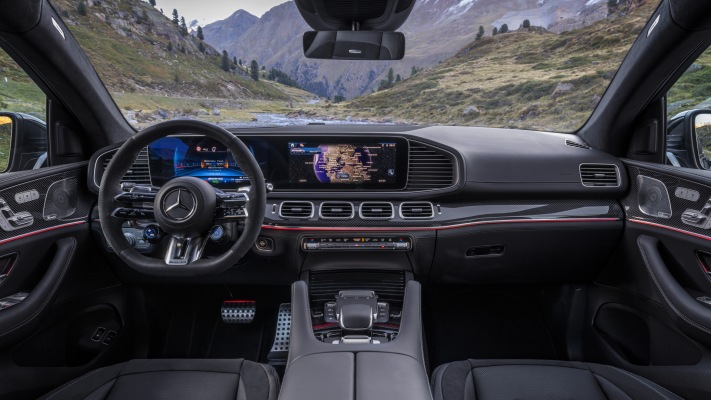 Mercedes-AMG GLE 53 Hybrid Coupe 2024. Desktop wallpaper