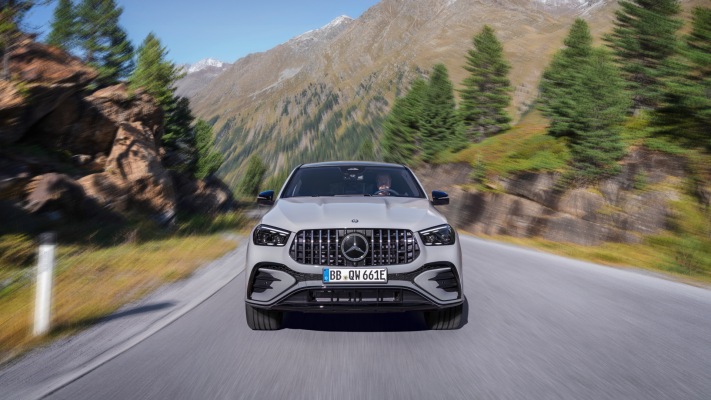 Mercedes-AMG GLE 53 Hybrid Coupe 2024. Desktop wallpaper