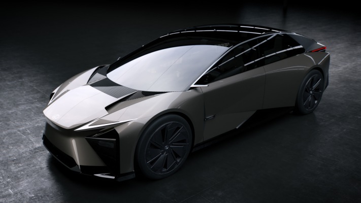 Lexus LF-ZC Concept 2023. Desktop wallpaper