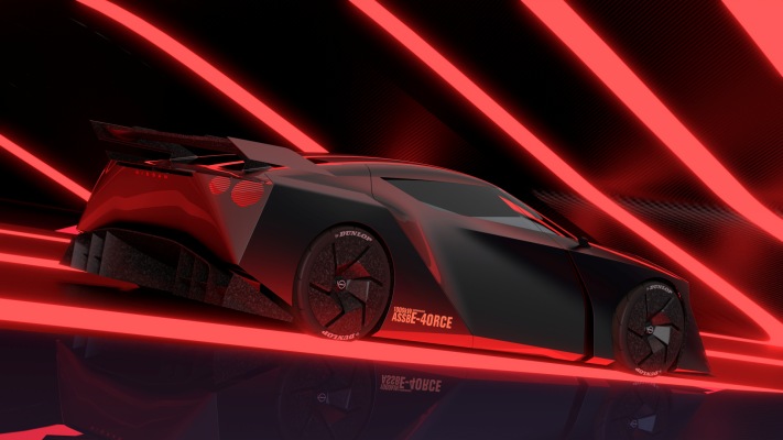 Nissan Hyper Force Concept 2023. Desktop wallpaper