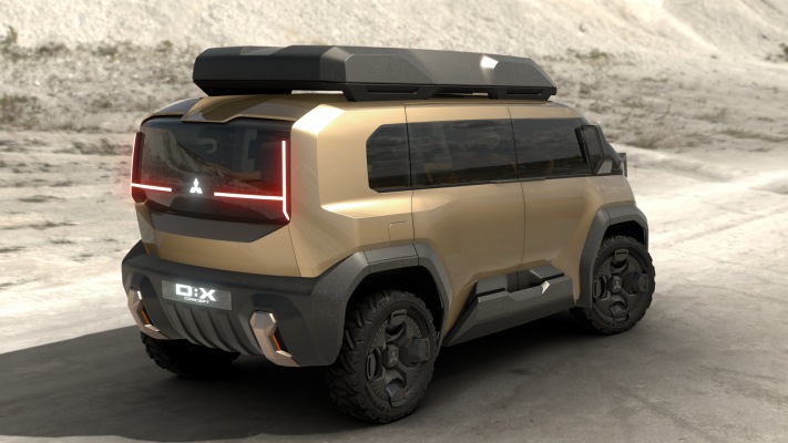 Mitsubishi DX Concept 2023. Desktop wallpaper