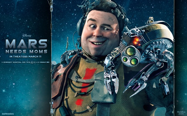 Mars Needs Moms. Desktop wallpaper