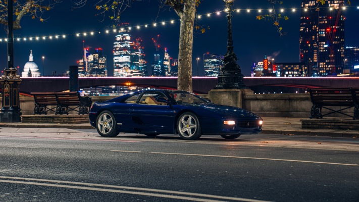 Ferrari F355 Berlinetta UK Version 1995. Desktop wallpaper