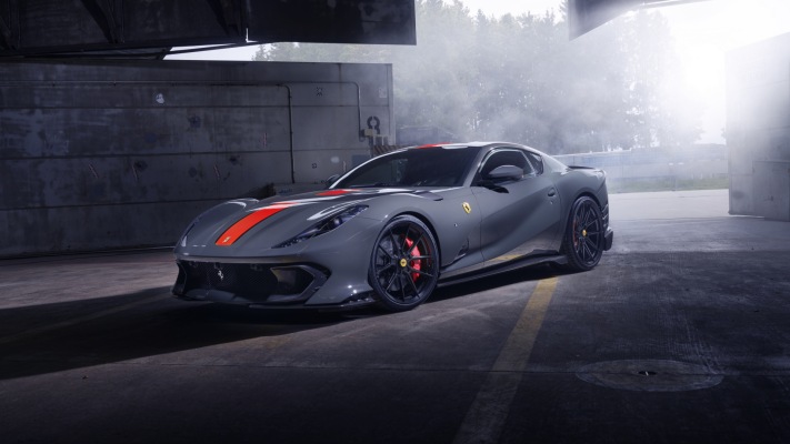 Ferrari 812 Competizione Novitec 2023. Desktop wallpaper