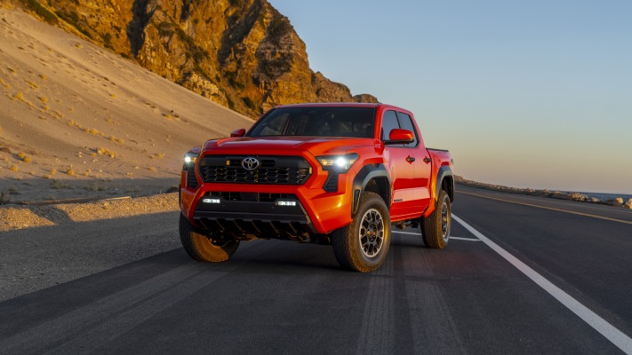 Toyota Tacoma TRD Off-Road 2024. Desktop wallpaper