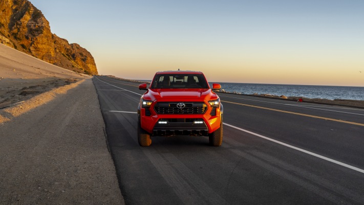 Toyota Tacoma TRD Off-Road 2024. Desktop wallpaper