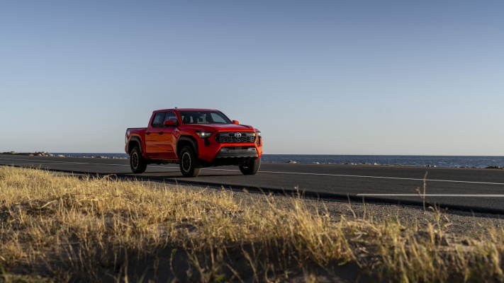 Toyota Tacoma TRD Off-Road 2024. Desktop wallpaper