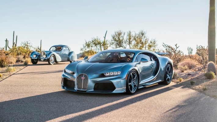 Bugatti Chiron Super Sport 57 One of One 2023. Desktop wallpaper