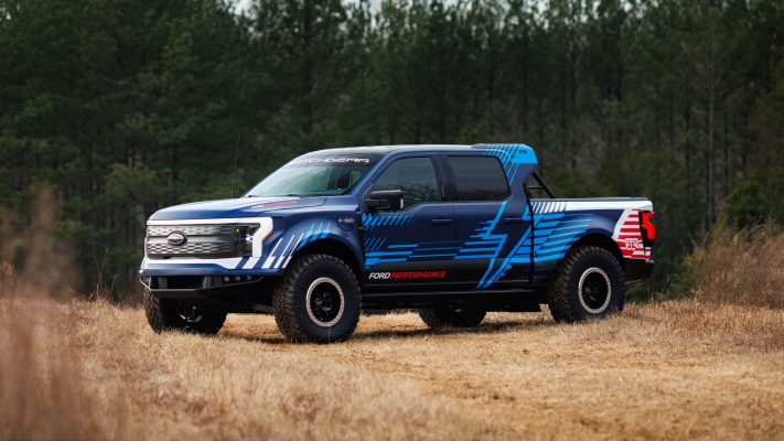 Ford F-150 Lightning Switchgear Concept 2024. Desktop wallpaper