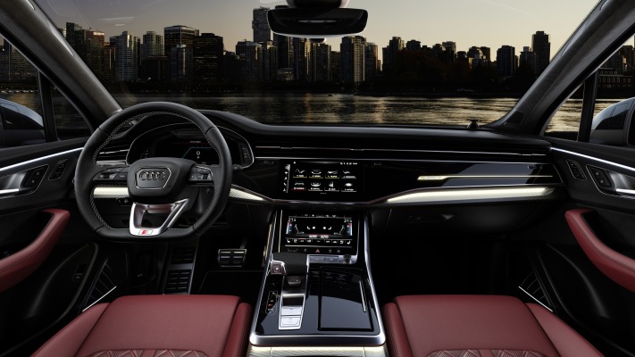 Audi SQ7 2024. Desktop wallpaper