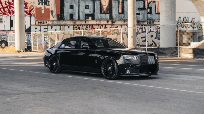 Rolls-Royce Ghost Urban 2024. Desktop wallpaper