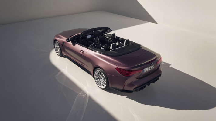 BMW M4 Convertible 2025. Desktop wallpaper