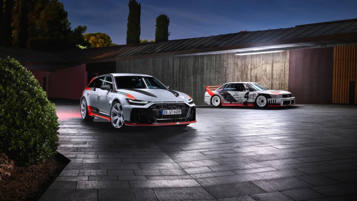 Audi RS 6 Avant GT 2024. Desktop wallpaper