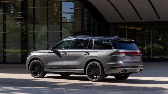 Lincoln Aviator Black Label 2025. Desktop wallpaper