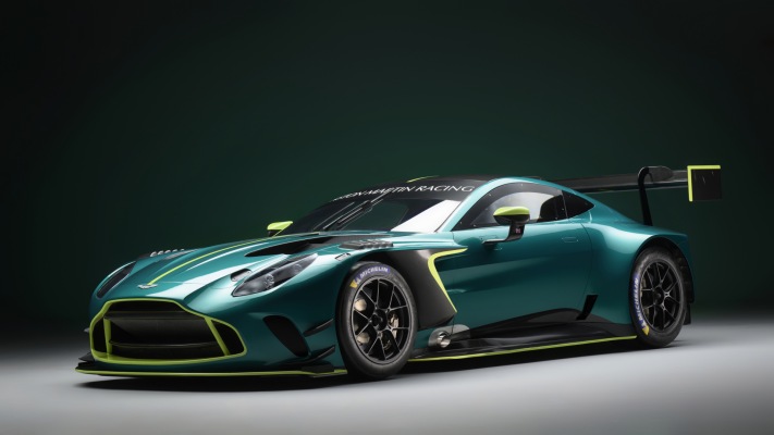 Aston Martin Vantage GT3 2025. Desktop wallpaper