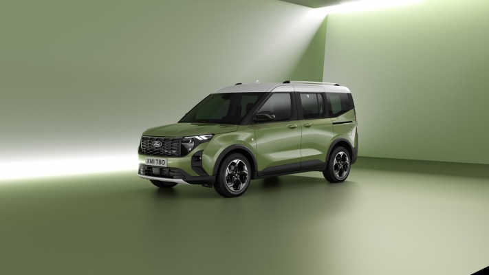 Ford Tourneo Courier Active 2024. Desktop wallpaper