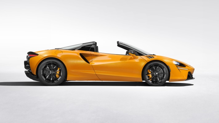 McLaren Artura Spider 2025. Desktop wallpaper