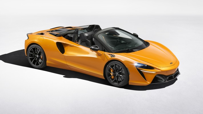 McLaren Artura Spider 2025. Desktop wallpaper