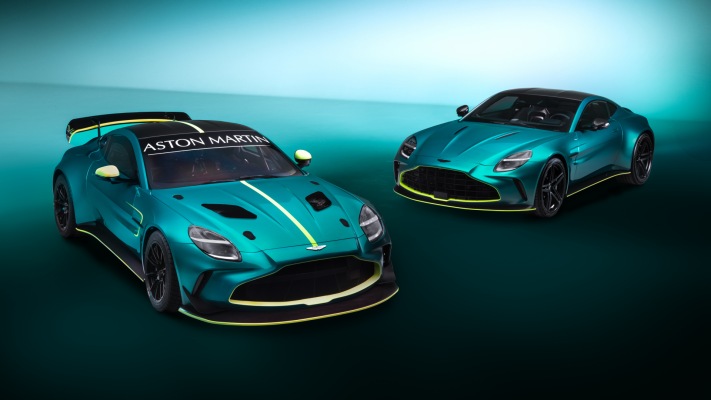 Aston Martin Vantage GT4 2024. Desktop wallpaper