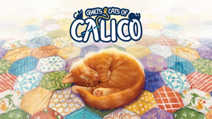 Quilts and Cats of Calico. Desktop wallpaper