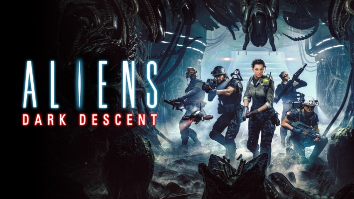 Aliens: Dark Descent. Desktop wallpaper