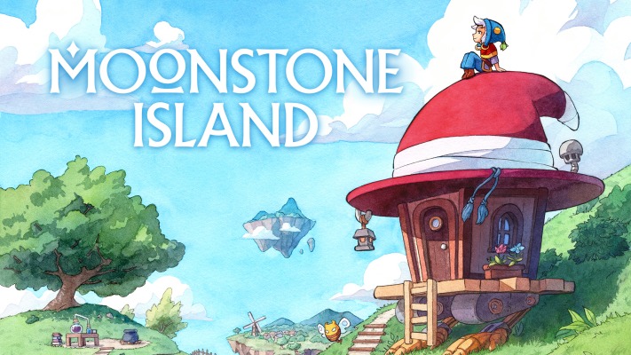 Moonstone Island. Desktop wallpaper