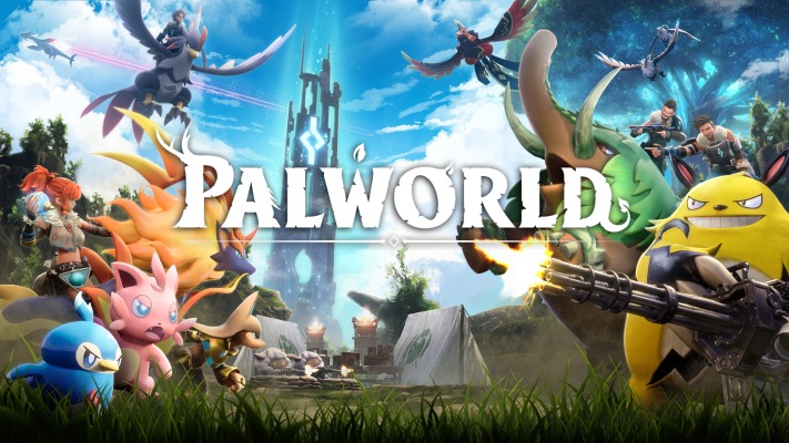 Palworld. Desktop wallpaper