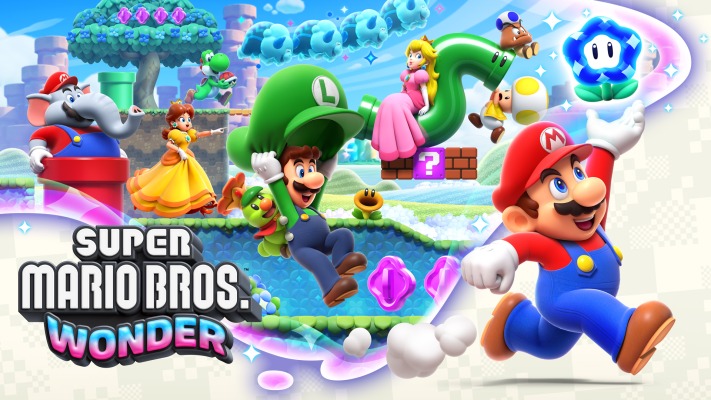 Super Mario Bros. Wonder. Desktop wallpaper