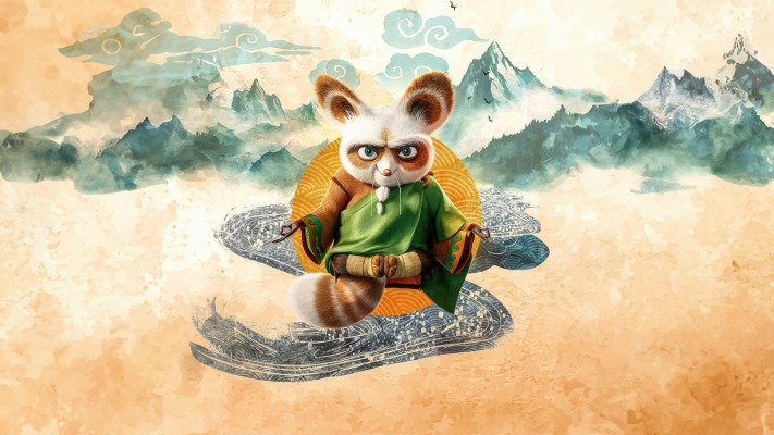 Kung Fu Panda 4. Desktop wallpaper