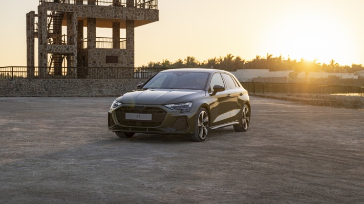 Audi A3 Sportback 2025. Desktop wallpaper