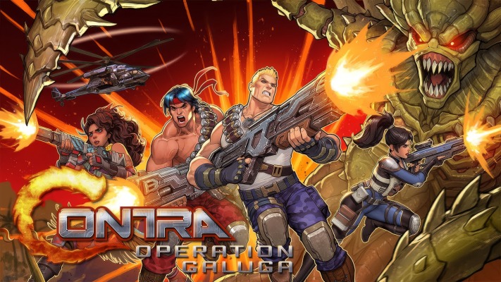 Contra: Operation Galuga. Desktop wallpaper