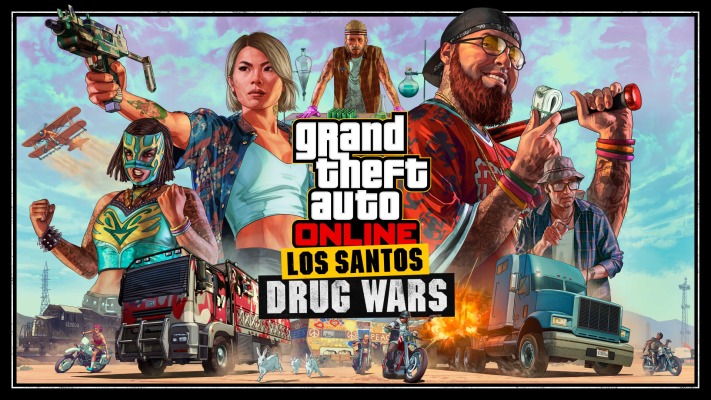 Grand Theft Auto Online: Los Santos Drug Wars. Desktop wallpaper
