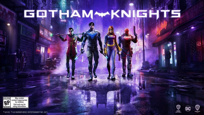 Gotham Knights. Desktop wallpaper