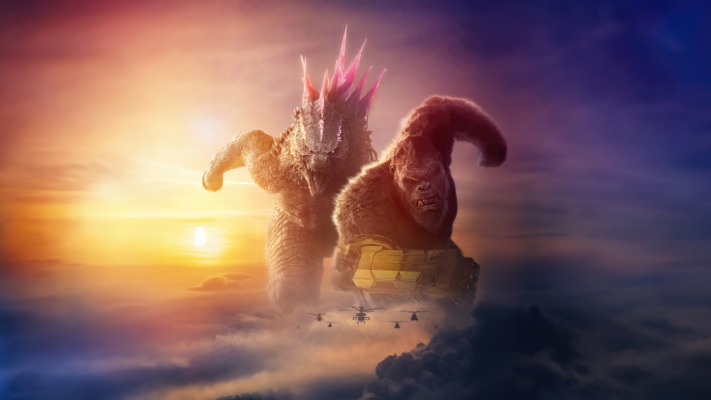Godzilla x Kong: The New Empire. Desktop wallpaper