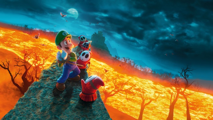 Super Mario Bros. Movie, The. Desktop wallpaper