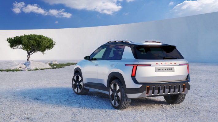 Skoda Epiq Concept 2024. Desktop wallpaper