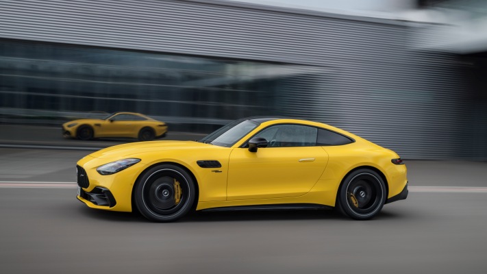 Mercedes-AMG GT 43 Coupe 2025. Desktop wallpaper