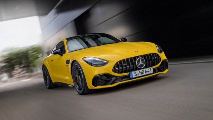 Mercedes-AMG GT 43 Coupe 2025. Desktop wallpaper