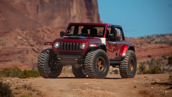 Jeep Low Down Concept 2024. Desktop wallpaper