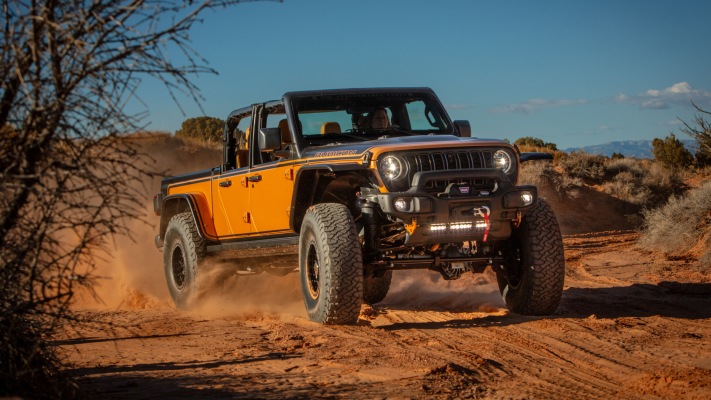 Jeep Gladiator Rubicon High Top Concept 2024. Desktop wallpaper