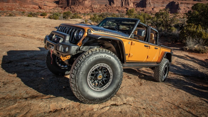 Jeep Gladiator Rubicon High Top Concept 2024. Desktop wallpaper