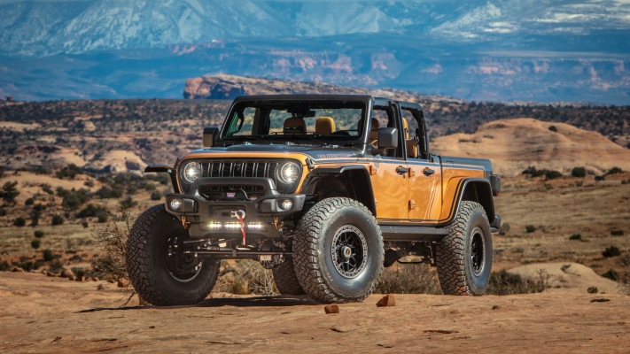 Jeep Gladiator Rubicon High Top Concept 2024. Desktop wallpaper