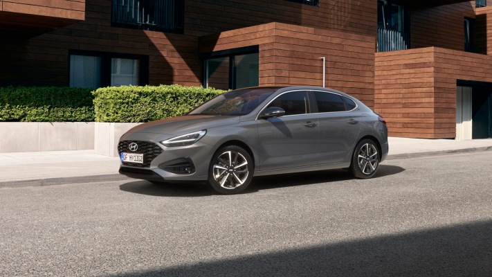 Hyundai i30 Fastback 2024. Desktop wallpaper