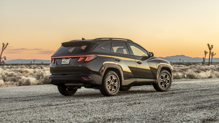 Hyundai Tucson XRT USA Version 2025. Desktop wallpaper