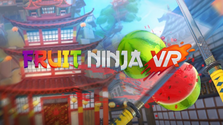 Fruit Ninja VR. Desktop wallpaper