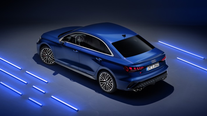 Audi S3 Sedan 2025. Desktop wallpaper
