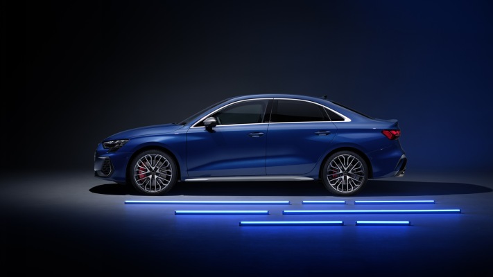 Audi S3 Sedan 2025. Desktop wallpaper